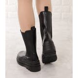 サイドゴア プラットフォーム ショートブーツ | レースレディース  | 詳細画像7 