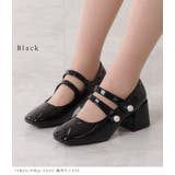 ダブルストラップ エナメル パンプス | レースレディース | 詳細画像3