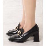 チャンキーヒール ビットローファー パンプス | レースレディース  | 詳細画像7 