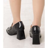 チャンキーヒール ビットローファー パンプス | レースレディース  | 詳細画像8 