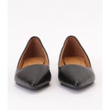 レザー調ポインテッドトゥスベーシックパンプス 女性 レディース | レースレディース | 詳細画像15