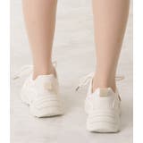 異素材ボリュームレースアップスニーカー 女性 レディース | レースレディース | 詳細画像11