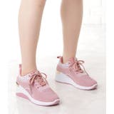 モザイクストラップインヒールスニーカー 女性 レディース | レースレディース  | 詳細画像14 