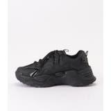 パッチワーク風厚底レースアップダッドスニーカー 女性 レディース | レースレディース  | 詳細画像18 