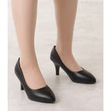 【選べるヒール3タイプ】ポインテッドプレーンピンヒールパンプス 女性 レディース | レースレディース  | 詳細画像14 