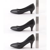 【選べるヒール3タイプ】ポインテッドプレーンピンヒールパンプス 女性 レディース | レースレディース  | 詳細画像19 