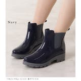 エナメル調サイドゴアショートレインブーツ 女性 レディース | レースレディース  | 詳細画像2 