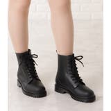 ショート丈レースアップレインブーツ 女性 レディース | レースレディース  | 詳細画像11 