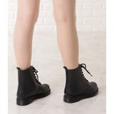 ショート丈レースアップレインブーツ 女性 レディース | レースレディース  | 詳細画像9 