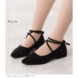 スエード調ポインテッドストラップパンプス 女性 レディース | レースレディース | 詳細画像3