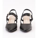 ポインテッドトゥバックストラップフラットパンプス 女性 レディース | レースレディース  | 詳細画像15 