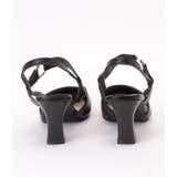 ポインテッドトゥバックストラップフラットパンプス 女性 レディース | レースレディース  | 詳細画像17 