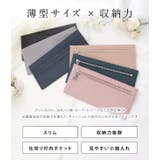 レザー調スマートスリム財布 レディース ウォレット | レースレディース | 詳細画像2