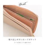レザー調タッセル付きハーフジップウォレット レディース 長財布 | レースレディース | 詳細画像5