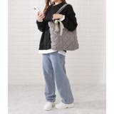 リボン付きシワキルティングトートバッグ レディース 女性 | レースレディース  | 詳細画像10 