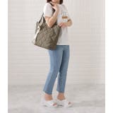 リボン付きシワキルティングトートバッグ レディース 女性 | レースレディース  | 詳細画像12 