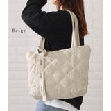 リボン付きシワキルティングトートバッグ レディース 女性 | レースレディース  | 詳細画像14 