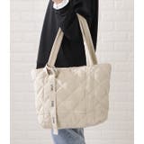 リボン付きシワキルティングトートバッグ レディース 女性 | レースレディース  | 詳細画像16 