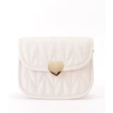 ヘリンボーン柄キルティングハートショルダーバッグ レディース 女性 | レースレディース  | 詳細画像20 