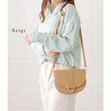 ハーフムーンフェイクレザーショルダーバッグ レディース 女性 | レースレディース  | 詳細画像6 