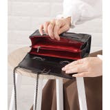 ラインバックル付きレザー調キルティングショルダーバッグ レディース 女性 | レースレディース  | 詳細画像10 