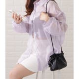 レザー調ドローストリング巾着ショルダーバッグ レディース 女性 | レースレディース  | 詳細画像6 