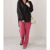 レザー調ドローストリング巾着ショルダーバッグ レディース 女性 | レースレディース  | 詳細画像11 