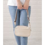 ストライプベルト付きレザー調2WAYショルダーバッグ レディース 女性 | レースレディース  | 詳細画像18 