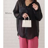 レザー調コンパクトスクエアショルダーバッグ レディース 女性 | レースレディース  | 詳細画像14 