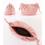 レザー調ギャザーショルダーバッグ レディース 女性 | レースレディース  | 詳細画像20 