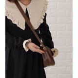 マットレザー調マチありコンパクトショルダーバッグ レディース 女性 | レースレディース  | 詳細画像15 