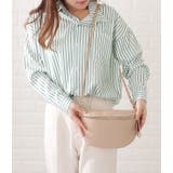 レザー調メッシュデザインショルダーバッグ レディース 女性 | レースレディース  | 詳細画像11 