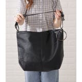 リング付きレザー調ビッグショルダーバッグ レディース 女性 | レースレディース  | 詳細画像9 