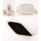 マットレザー調ミニポーチ付きショルダーバッグ レディース 女性 | レースレディース  | 詳細画像18