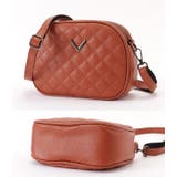 ワンカラーVモチーフ付きキルティングショルダーバッグ レディース 女性 | レースレディース  | 詳細画像19 