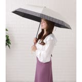 ツートーン晴雨兼用折りたたみ傘 レディース アンブレラ | レースレディース  | 詳細画像12 