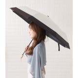 ツートーン晴雨兼用折りたたみ傘 レディース アンブレラ | レースレディース  | 詳細画像15 