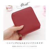 レザー調シンプルファスナー財布 レディース ウォレット | レースレディース | 詳細画像3