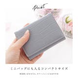 クロコ調コンパクト三つ折り財布 レディース 財布 | レースレディース | 詳細画像3