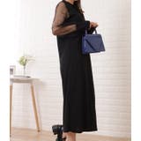 チュールドッキングスキッパーロングワンピース 女性 レディース | レースレディース  | 詳細画像16 