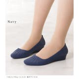 ギャザー風ウエッジレインパンプス 女性 レディース | レースレディース  | 詳細画像10 