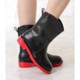 ウエスタン風ミドル丈レインブーツ 女性 レディース | レースレディース  | 詳細画像14 