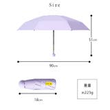 晴雨兼用コンパクトミニマル折りたたみ傘 レディース アンブレラ | レースレディース  | 詳細画像20 