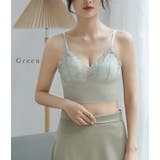 花柄レースワイヤレスブラジャー レディース ハーフトップ | レースレディース | 詳細画像13