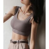 コットンリブコンフォートブラジャー レディース ハーフトップ | レースレディース  | 詳細画像13 