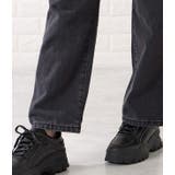 ハイウエストレイヤードワイドデニムパンツ 女性 レディース | レースレディース  | 詳細画像19 