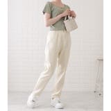 サルエル風シルエットデニムパンツ 女性 レディース | レースレディース  | 詳細画像12 