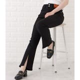 センタースリット入りデステッチニムパンツ 女性 レディース | レースレディース  | 詳細画像6 