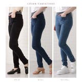 ストレッチスキニーデニムレギンス 女性 レディース | レースレディース  | 詳細画像2 