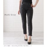 ウエストサイドゴムストレッチデニムレギパン 女性 レディース | レースレディース  | 詳細画像7 